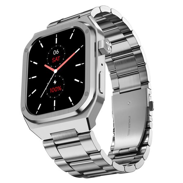 Noise Colorfit Chrome Smartwatch with Bluetooth Calling | 1.85