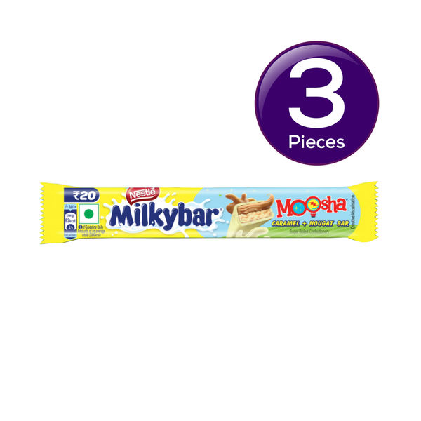 Nestle Milkybar Moosha 38 gms Chocolate Combo 38 g X 3 Buy online at