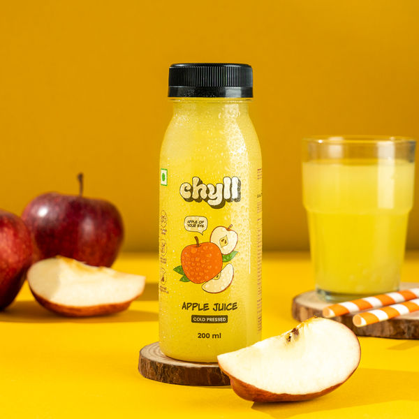 Chyll 100 Fresh Apple Juice Cold Pressed Buy online at ₹89 near me