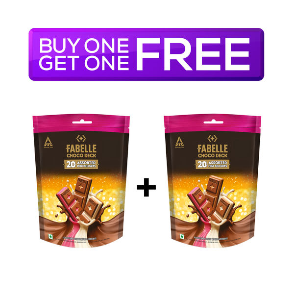 Fabelle Chocolate Home Pack Mini Delights Assorted Treats Pack 140 gms
