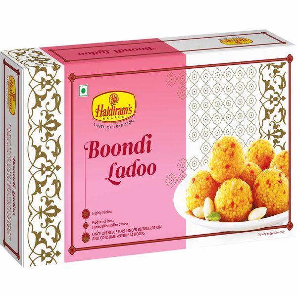 Haldiram's Nagpur Boondi Laddu 250 G Buy online at ₹143 near me