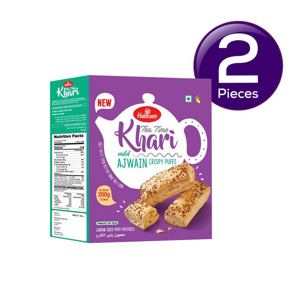 Haldiram'S Khari Ajwain Puff 200 gms Combo 200gms X 2 Buy online at