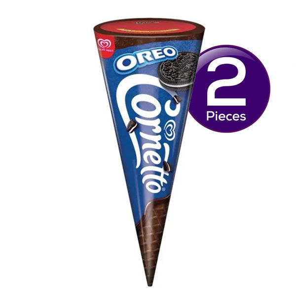 Kwality Wall's Oreo Disc Cone Combo 2 pcs Buy online at ₹110