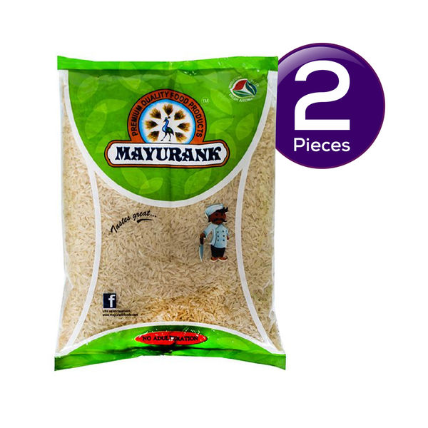 Mayurank Banskati Rice Standard 1kg x 2 Combo 1 kg X 2 - Buy online at ...