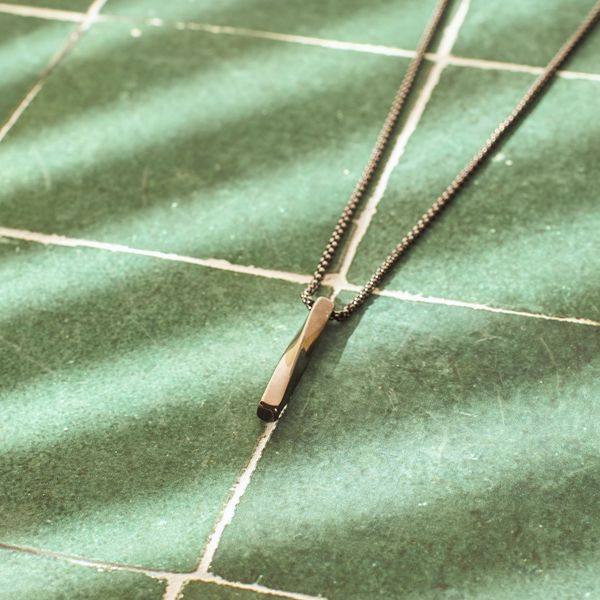 Salty Alpha Collier Black Chain for Men Buy online at ₹549 near me