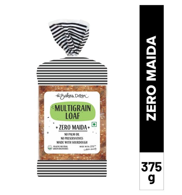 The Baker's Dozen Zero Maida Multigrain Loaf No Palm Oil No