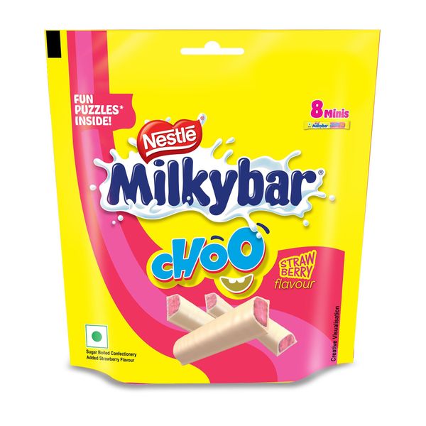 Nestle Milkybar Choo Strawberry Flavour 80 g Buy online at ₹50 near me