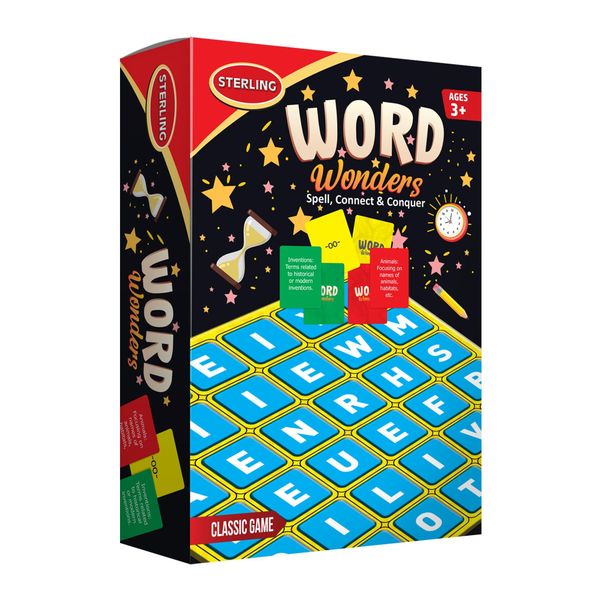 Sterling Board Game Word Wonders - Buy online at ₹344 near me