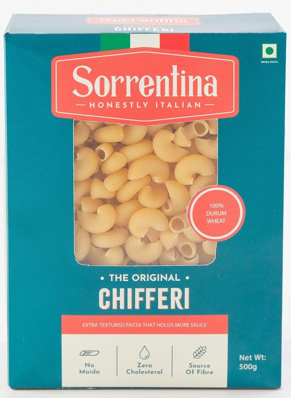 Sorrentina Chifferi Pasta 500 g Buy online at ₹233 near me
