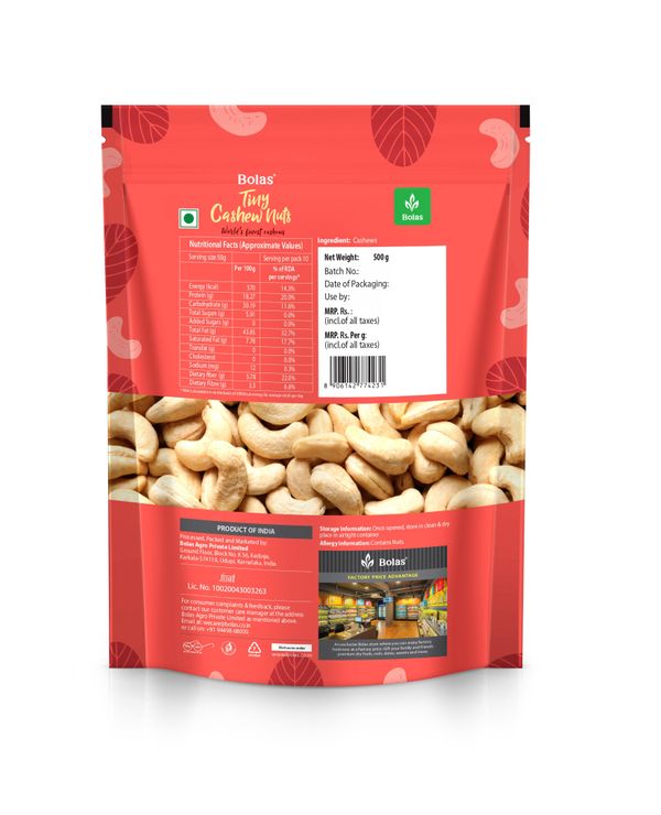 Bolas Tiny Cashew Nuts - Buy online at ₹326 near me