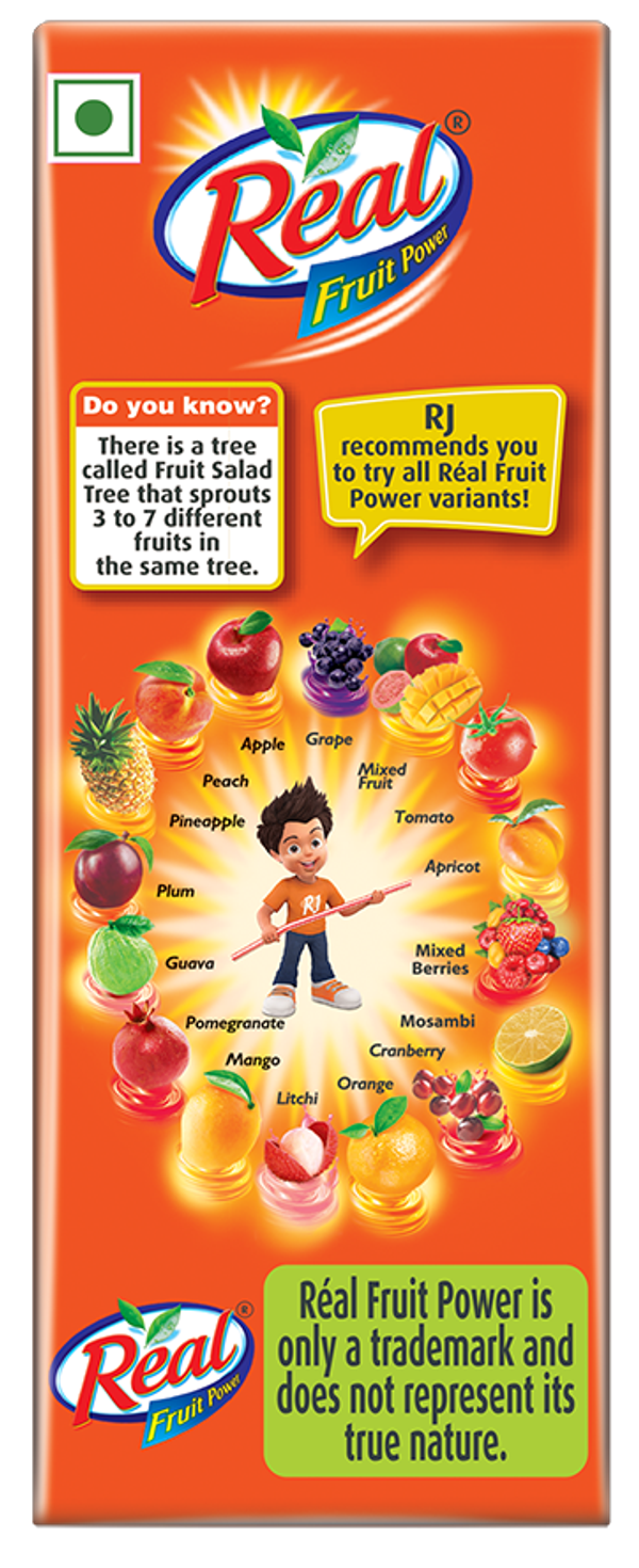 Real Mixed Fruit Juice Combo 180ml 180 ml X 2 Buy online at ₹34 near me