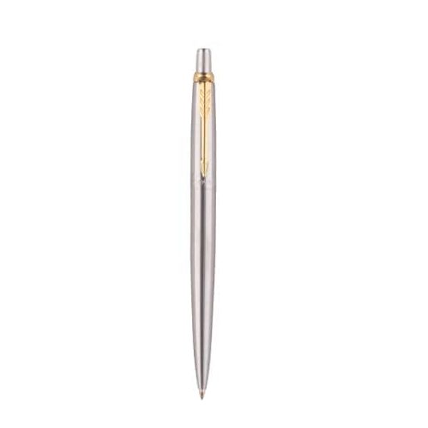 Parker Jotter Stainless Steel Ball Pen Gold Trim (Blue Ink) 1 Piece ...
