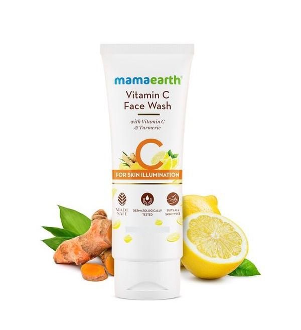 Mamaearth Vitamin C Face Wash - Buy online at ₹99 near me