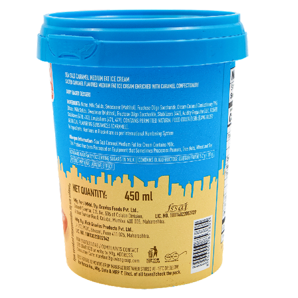 The Brooklyn Creamery Sea Salt Caramel Ice Cream 450 ml Buy online at