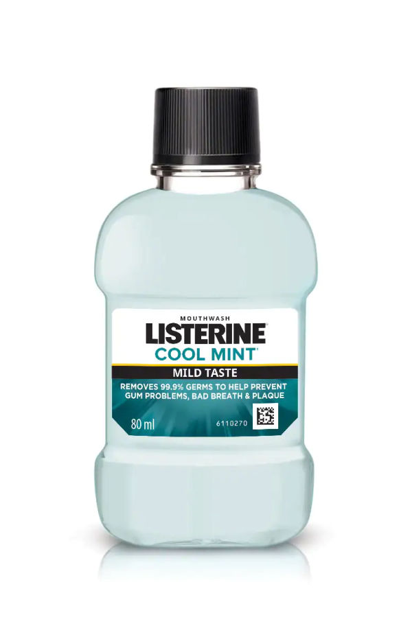 Listerine Cool mint Mild Mouthwash 80 ml Buy online at ₹60 near me