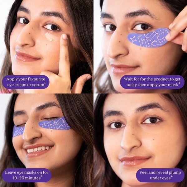 Gush Beauty Tired Af Under Eye Patches 100 Medical Grade Silicone