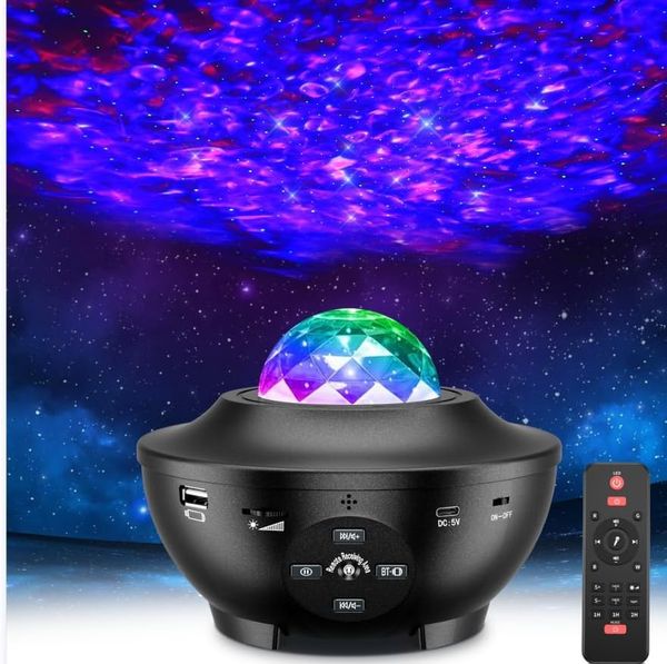 Desidiya Northern Galaxy Light Aurora Projector,33 Light Effects