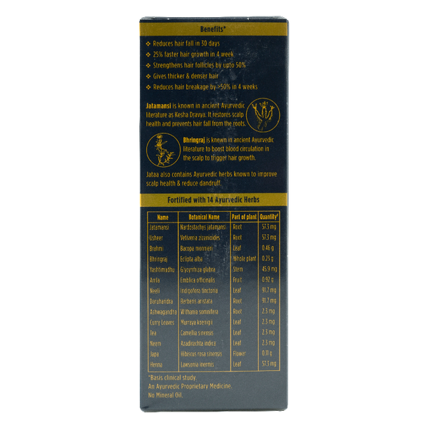 Marico Jataa For Men Ayurvedic Hair Growth Oil 100 ml Buy online at