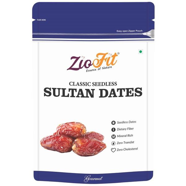 Ziofit Classic Sultan Seedless Dates Buy 1 Get 1 Free 250 g + 250 g