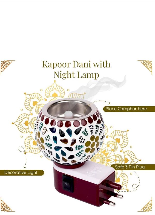 Kapur Dani/ Camphor Diffuser Buy online at ₹286 near me