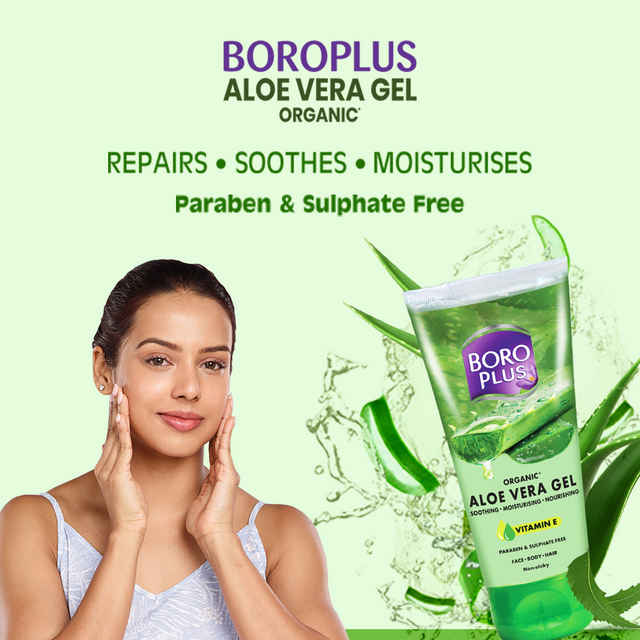 BoroPlus 100% Organic Aloe Vera Gel - Buy at 87 Online | Instant Delivery  - Zepto