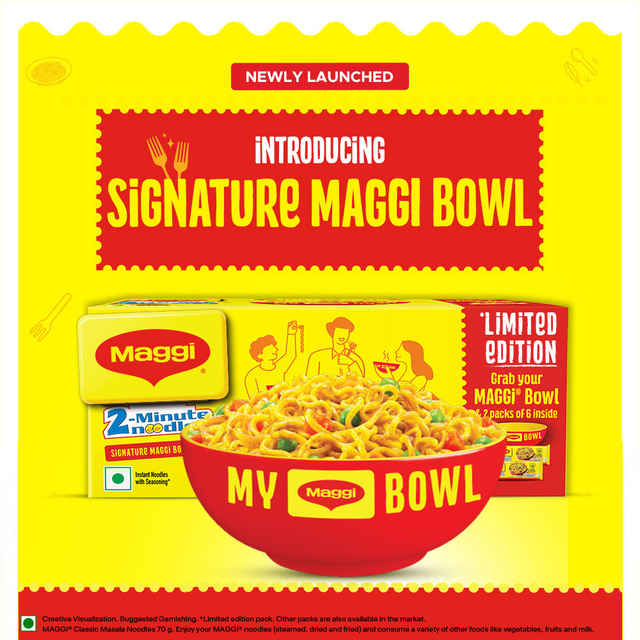 Maggi Instant Noodles with Signature Maggi Bowl - Buy at ₹189