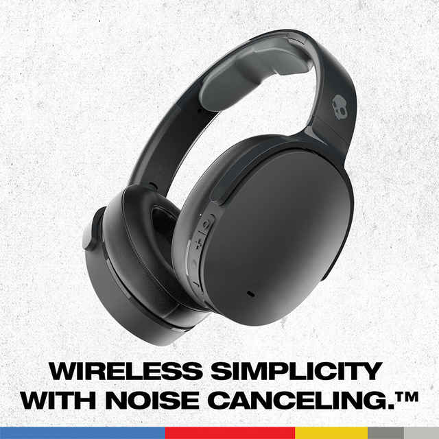 Skullcandy Hesh Anc Wireless Over-Ear Headphones, Active Noise