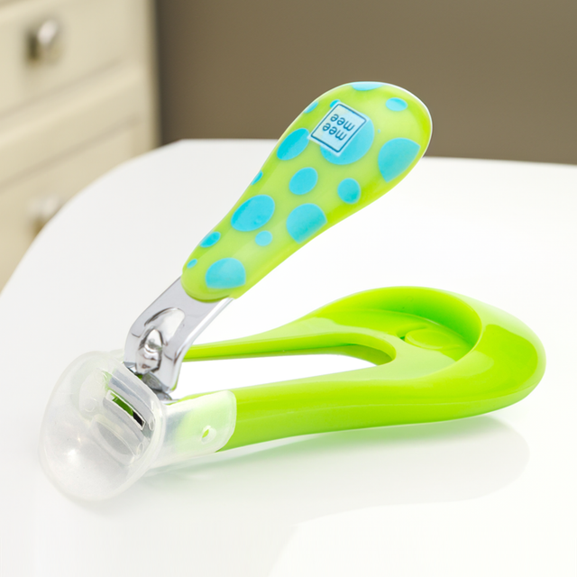 Mee Mee Protective Baby Nail Clipper Cutter For Kids | Green | 0 - 3 years