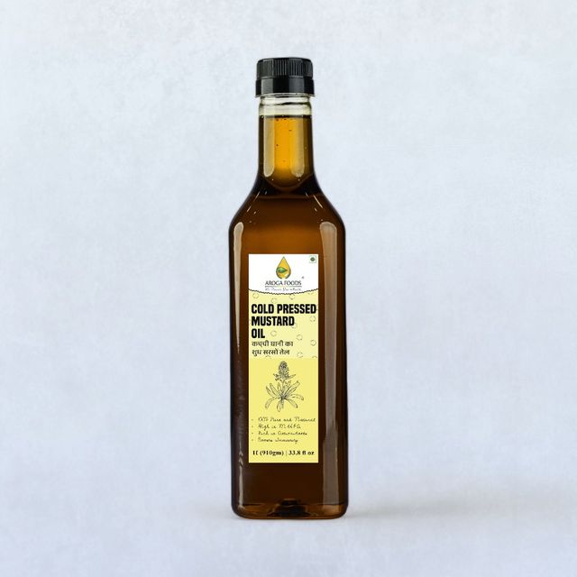Aroga Foods Cold Pressed Mustard Oil