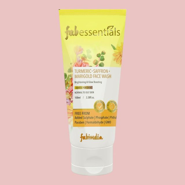Fabessentials Turmeric Saffron Marigold Face Wash