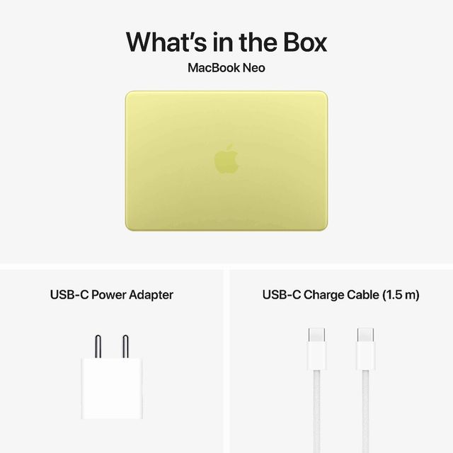 Apple MacBook Neo 13-inch, 256GB SSD - Buy at ₹62999 Online