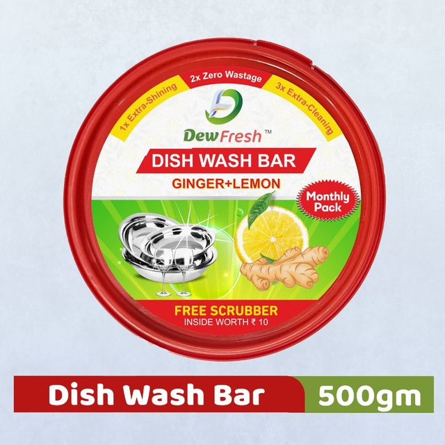 Dew Fresh Ginger & Lemon Round Dishwash Tub