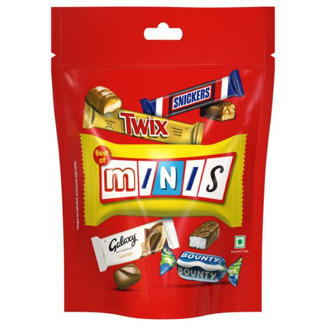 Snickers Best of Minis Assorted Chocolates Diwali Gift Pack 128 g Buy