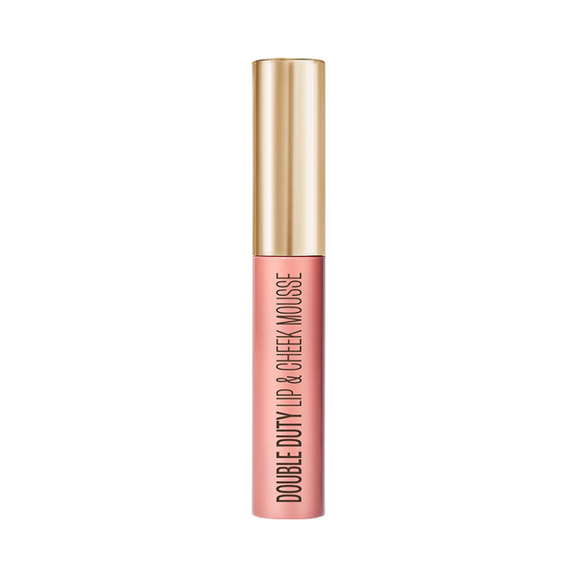 Lakme Double Duty Lip & Cheek Mousse Matte Lipstick & Soft Blush, Plum Feather