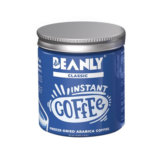 Beanly Classic Medium Roast Freeze Dried Instant Coffee | Can