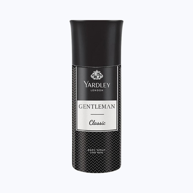 Yardley London Gentleman Classic Body Deodorant for Men With Fresh Woody Fougere Notes