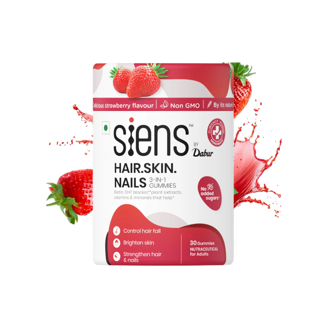 Siens By Dabur Hair, Skin & Nails (3 In 1 Gummies)