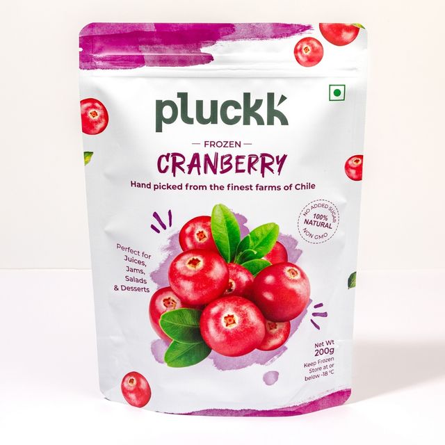 Pluckk Frozen Cranberry