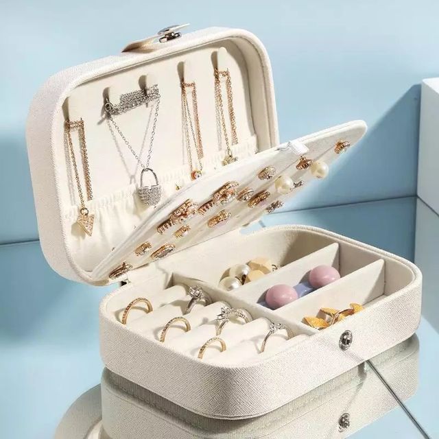 Shining Diva Fashion Pu Leather Storage Case Jewellery Organisers