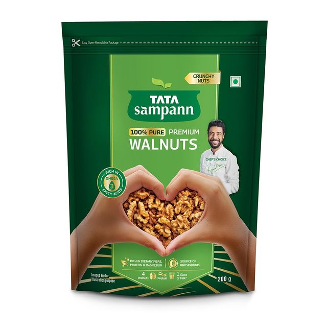 Tata Sampann 100% Pure Premium Walnuts/Akhrot
