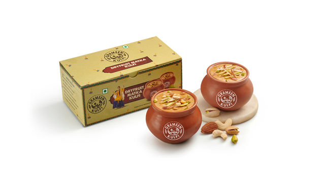 Grameen Dry Fruit Matka Kulfi Ice Cream Cup