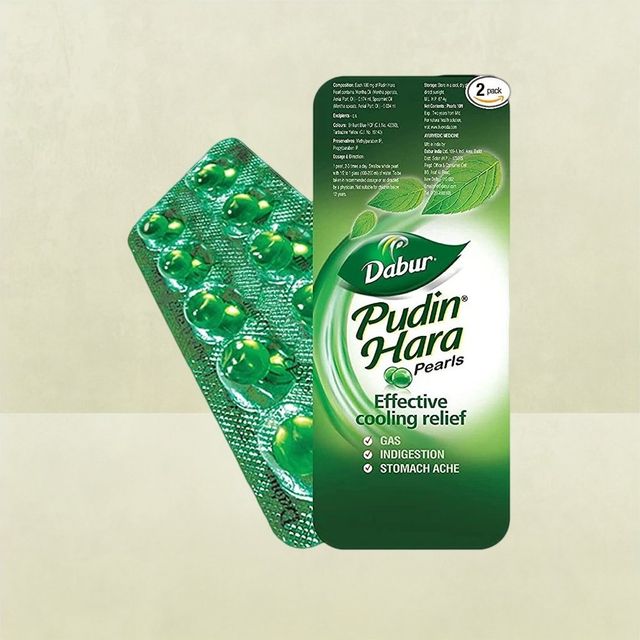 Dabur Pudin Hara Pearls Pack of 2 Strips