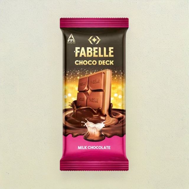 Fabelle Choco Deck Milk Chocolate Bar 60 g Buy online at ₹68 near me