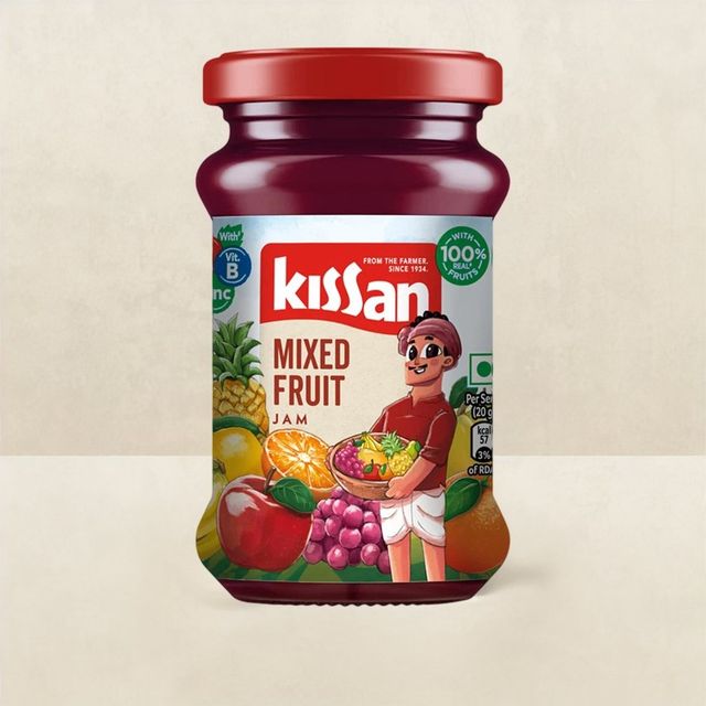 Kissan Mixed Fruit Jam 200 g Buy online at ₹80 near me