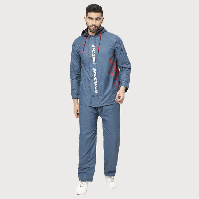 Citizen Reversible Raincoat With Pant Marvel Series Spiderman