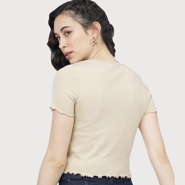 Tokyo Talkies Women's V-Neck T-shirt - Buy at ₹245 Online