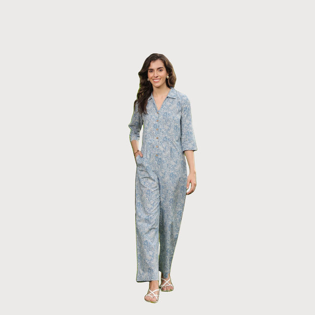 Jisora Women's Cotton Flex Jumpsuit (JS2552) - Buy at ₹1316