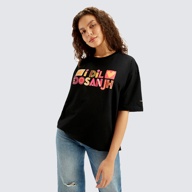 Levi's Men's X Diljit Unisex Graphic Print Loose Fit T-shirt - Buy