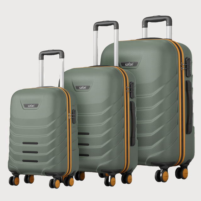 Safari Polycarbonate 66 L Telescopic Trolley Bag - Buy at ₹7420