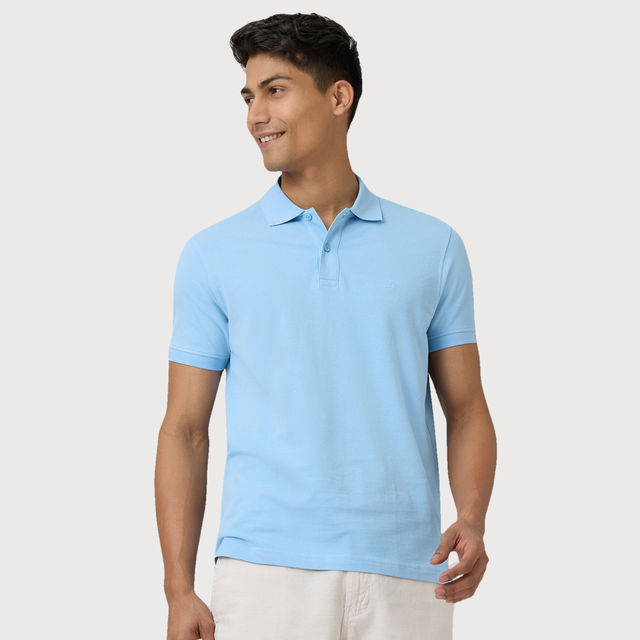 XYXX Nova Polo T-shirt - Sky Blue - Buy at ₹609 Online | Instant